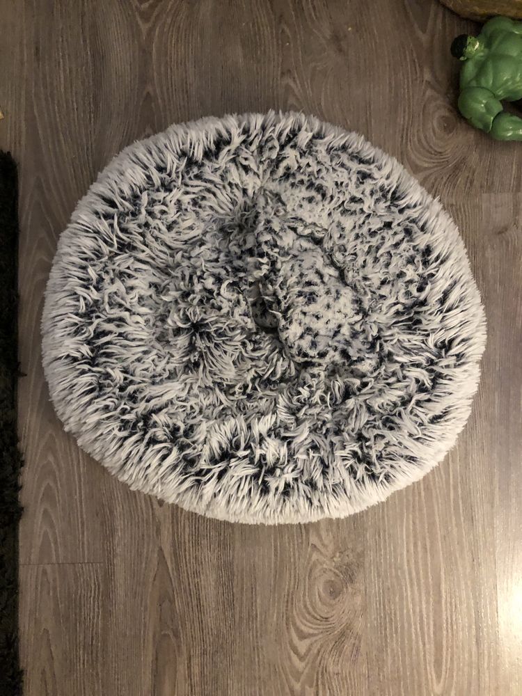 Cama almofadada para cao