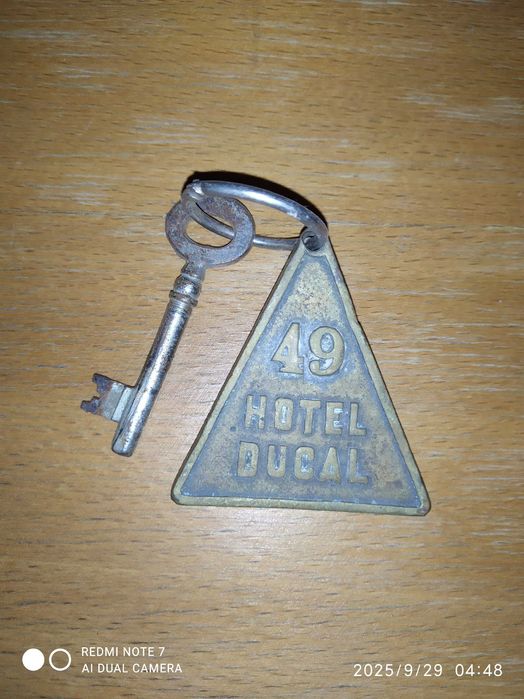 ## chave de quarto vintage hotel Duna (Espanha) ##