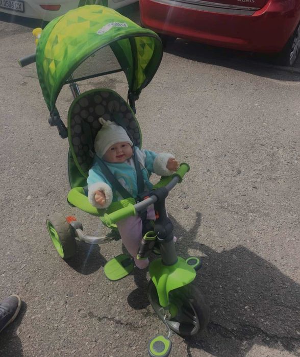 Велосипед детский трёхколёсный Strolly Compact