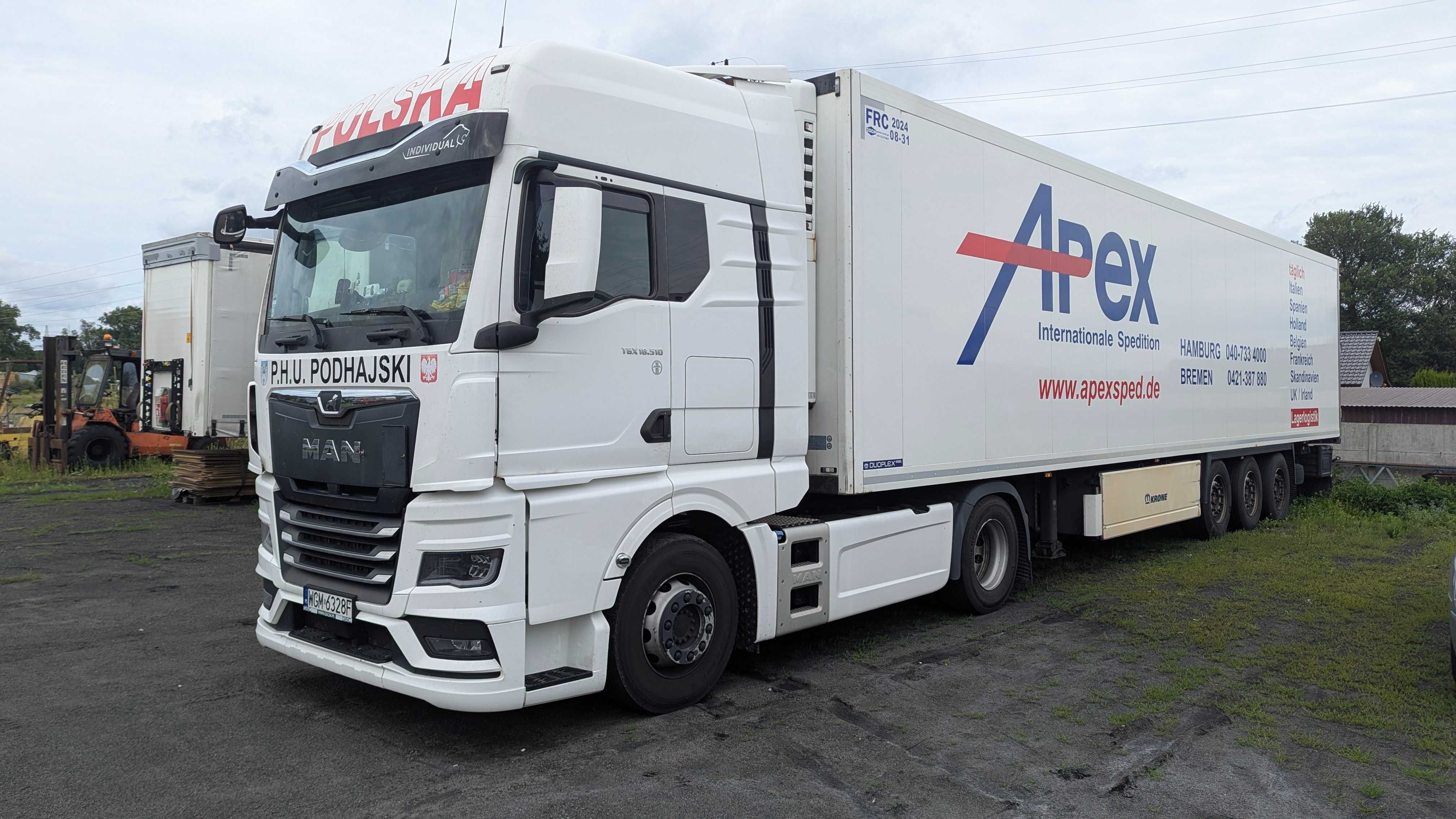 Ciągnik siodłowy MAN TGX 18.510