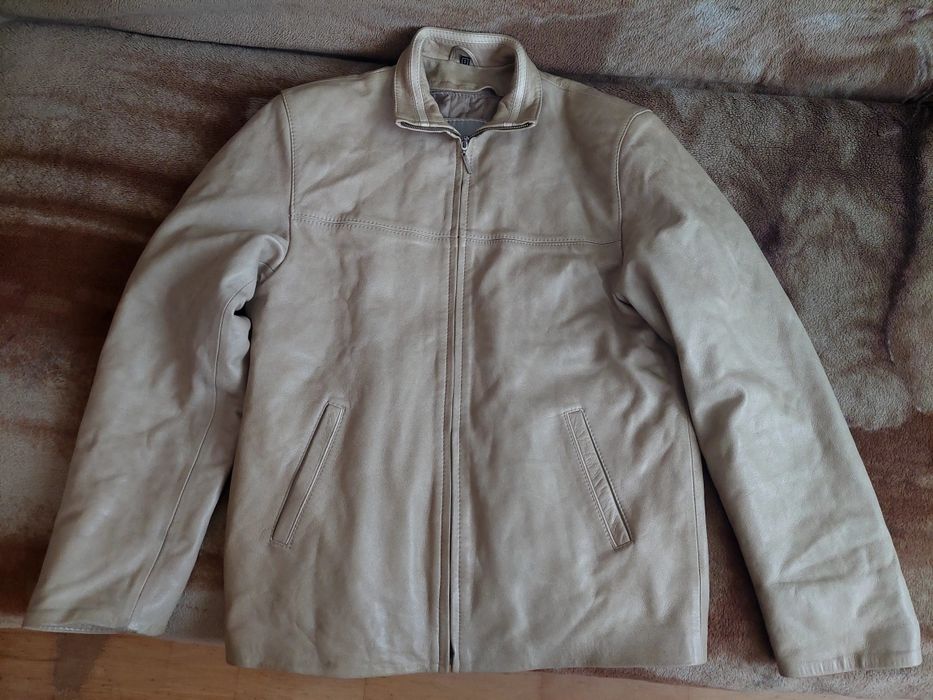 Kurtka skórzana męska S