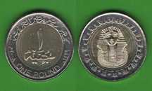 1 фунт Єгипет 2008 UNC.