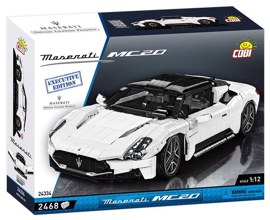 Klocki Cobi 24334 Samochód Maserati Auto Pojazd   2468 El.