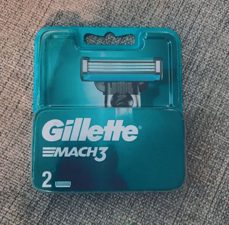 Змінні касети для гоління Gillette Mach3 (2 шт)