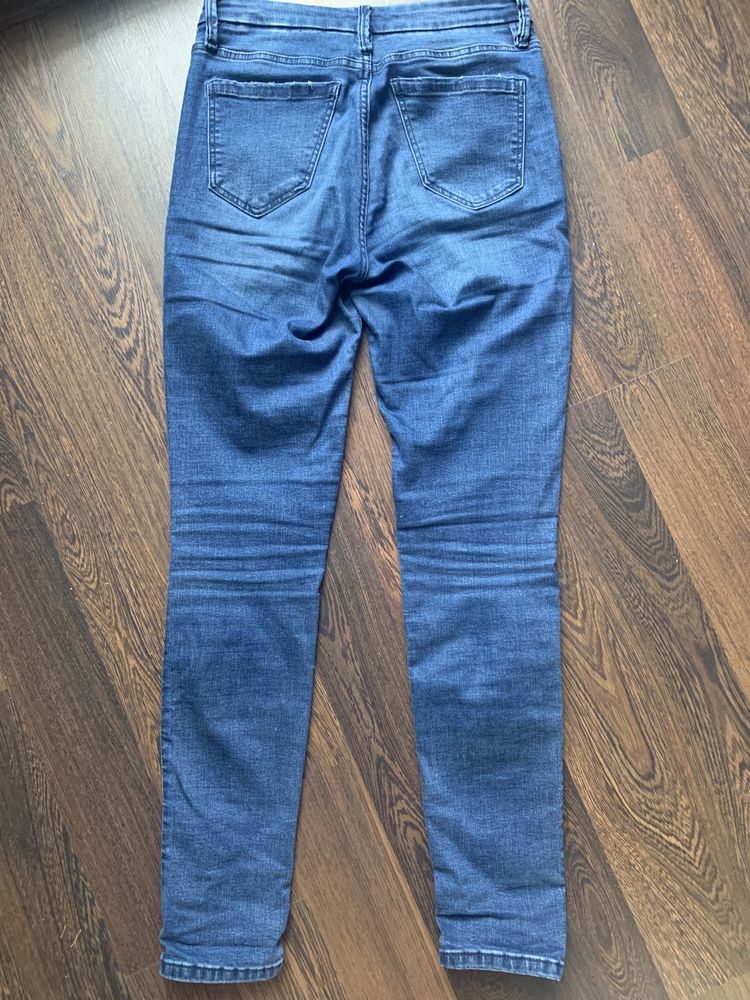 Spodnie damskie jeans SINSAY 36 granatowe