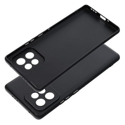 Etui Case Plecki Matt Do Motorola Edge 40 Pro Czarny +  Szkło 9H