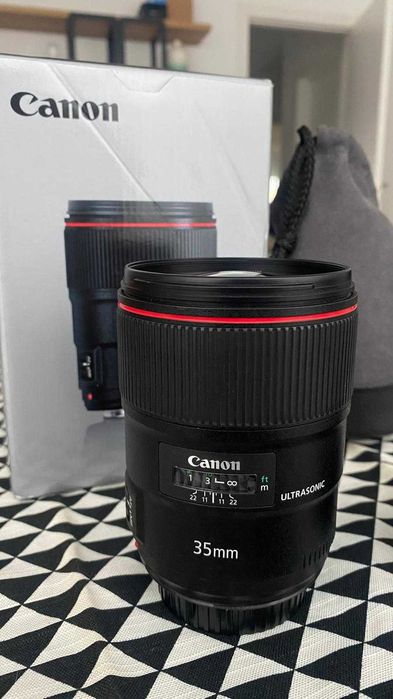 Objetiva Canon 35mm f1.4L II USM
