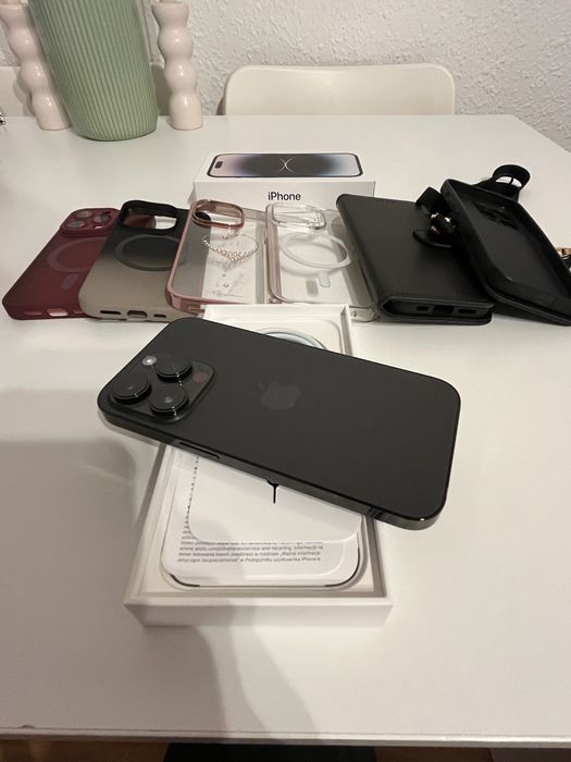 iPhone 14 Pro space black 128gb