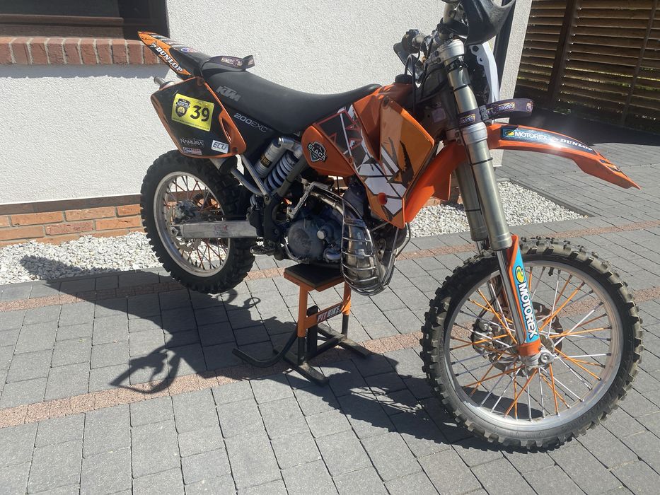 KTM EXC 200 enduro