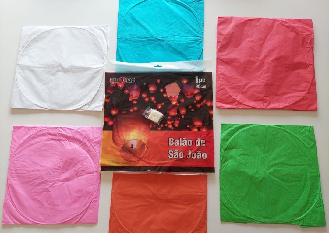 Balões s. João 90cm - oferta de 1 na compra de 10