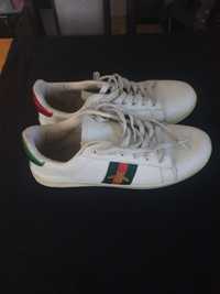 sneakersy biale Gucci