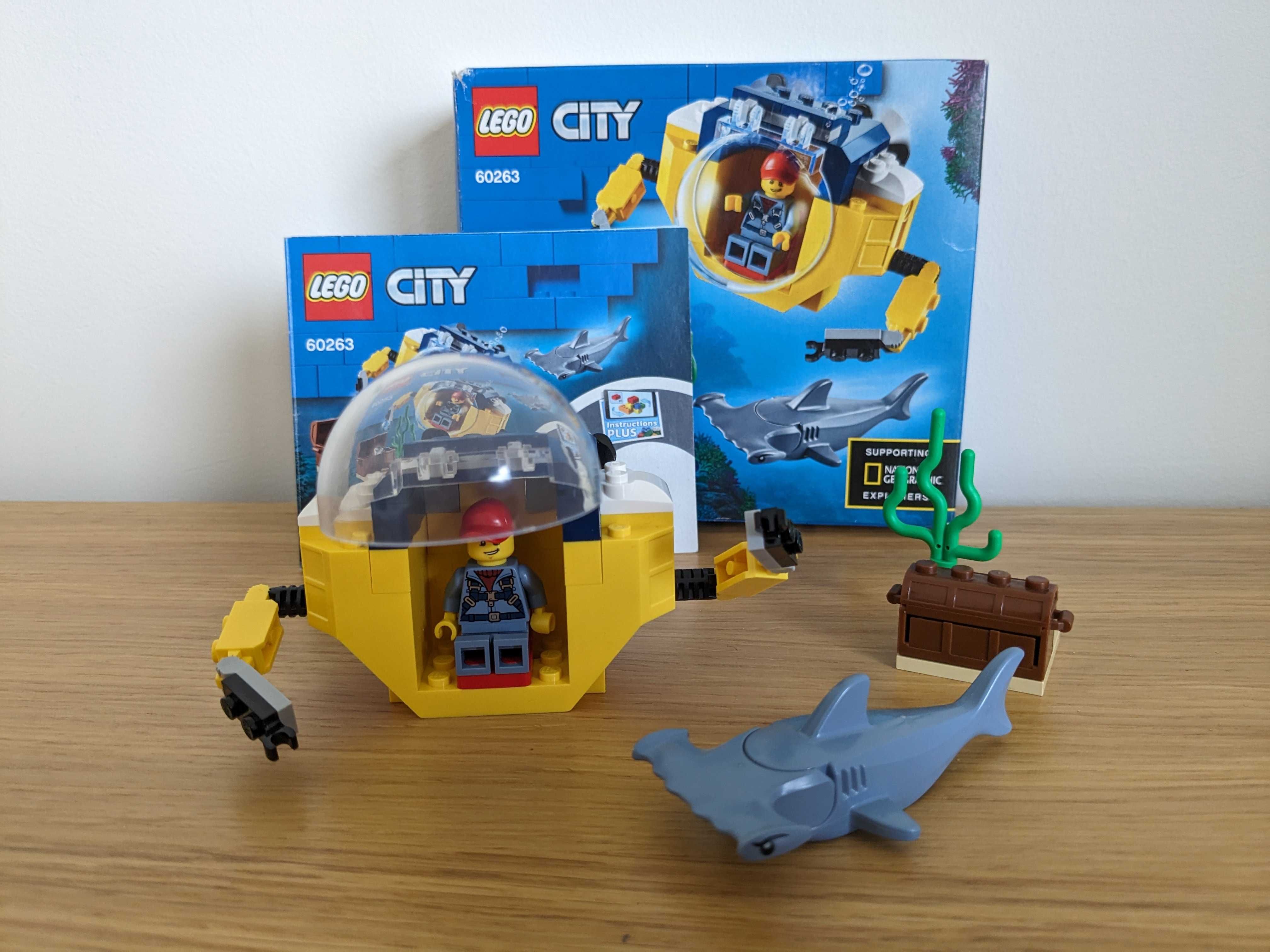 klocki LEGO City 60263 Oceaniczna mini łódź podwodna  4+