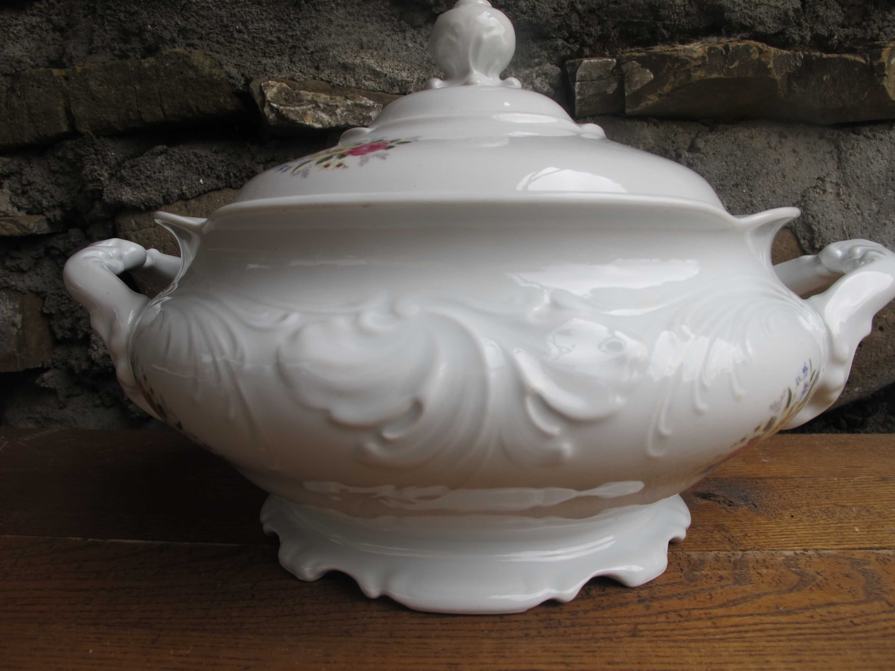 DUŻA  Porcelanowa Waza do zupy_WAWEL