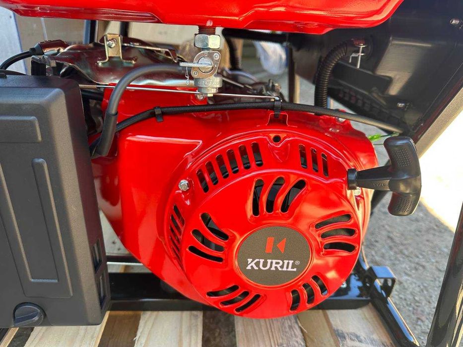 Бензогенератор Kuril KG6000 - Іспанія. AVR, мідна обмотка. Доставка