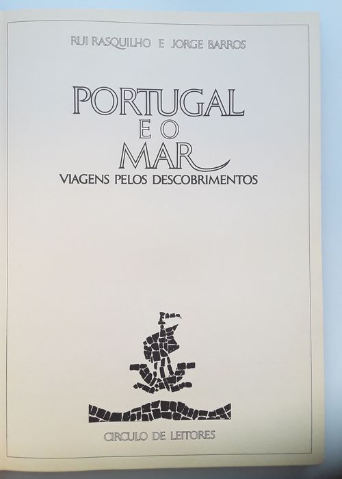 Livro: Portugal e o Mar, Rui Rasquilho e Jorge Barros