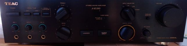 Amplificador TEAC A-K100 Compatível com Karaoke + Micro AKG D 50 S