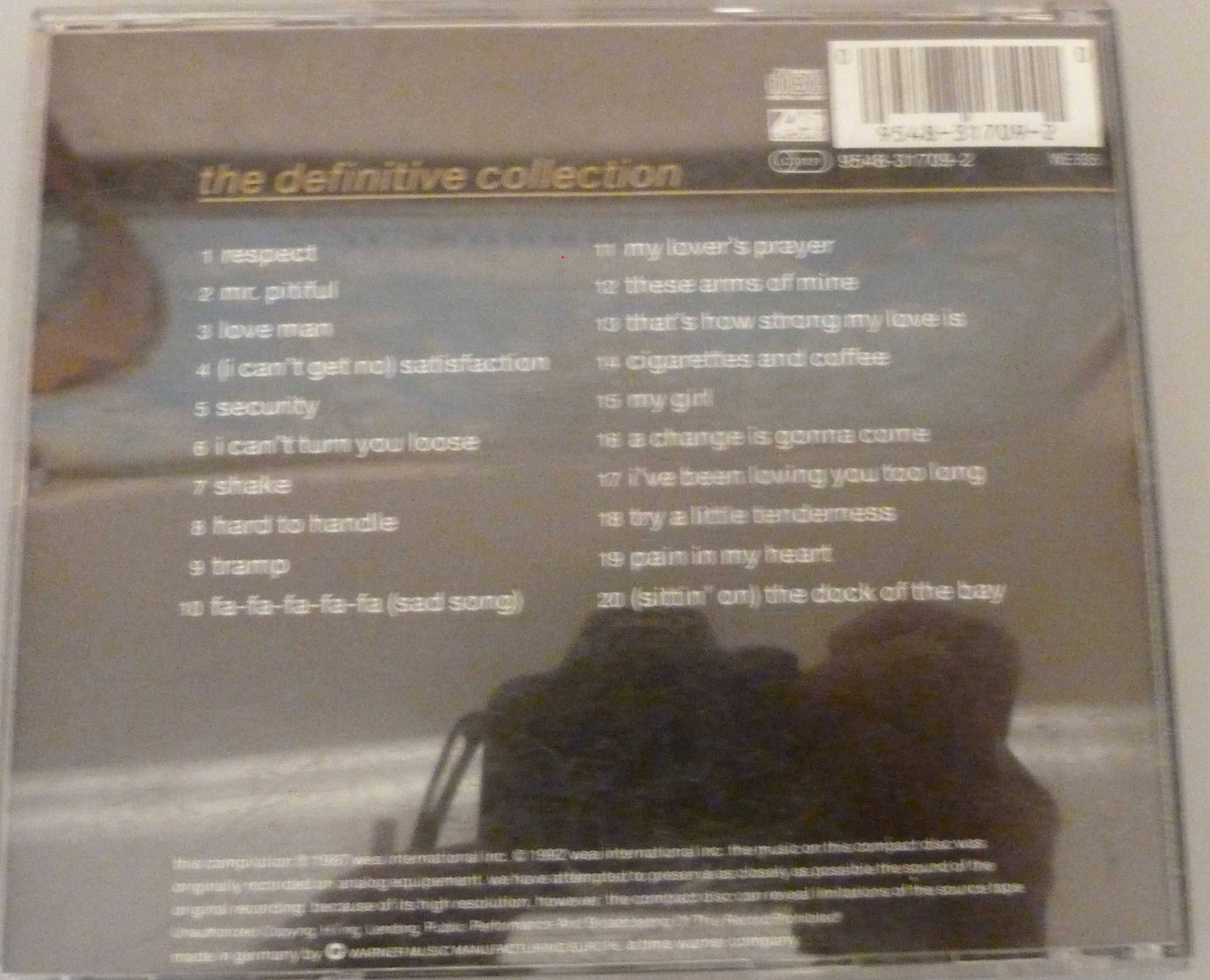 Otis Redding – the definitive collection - CD - stan jak NOWA!