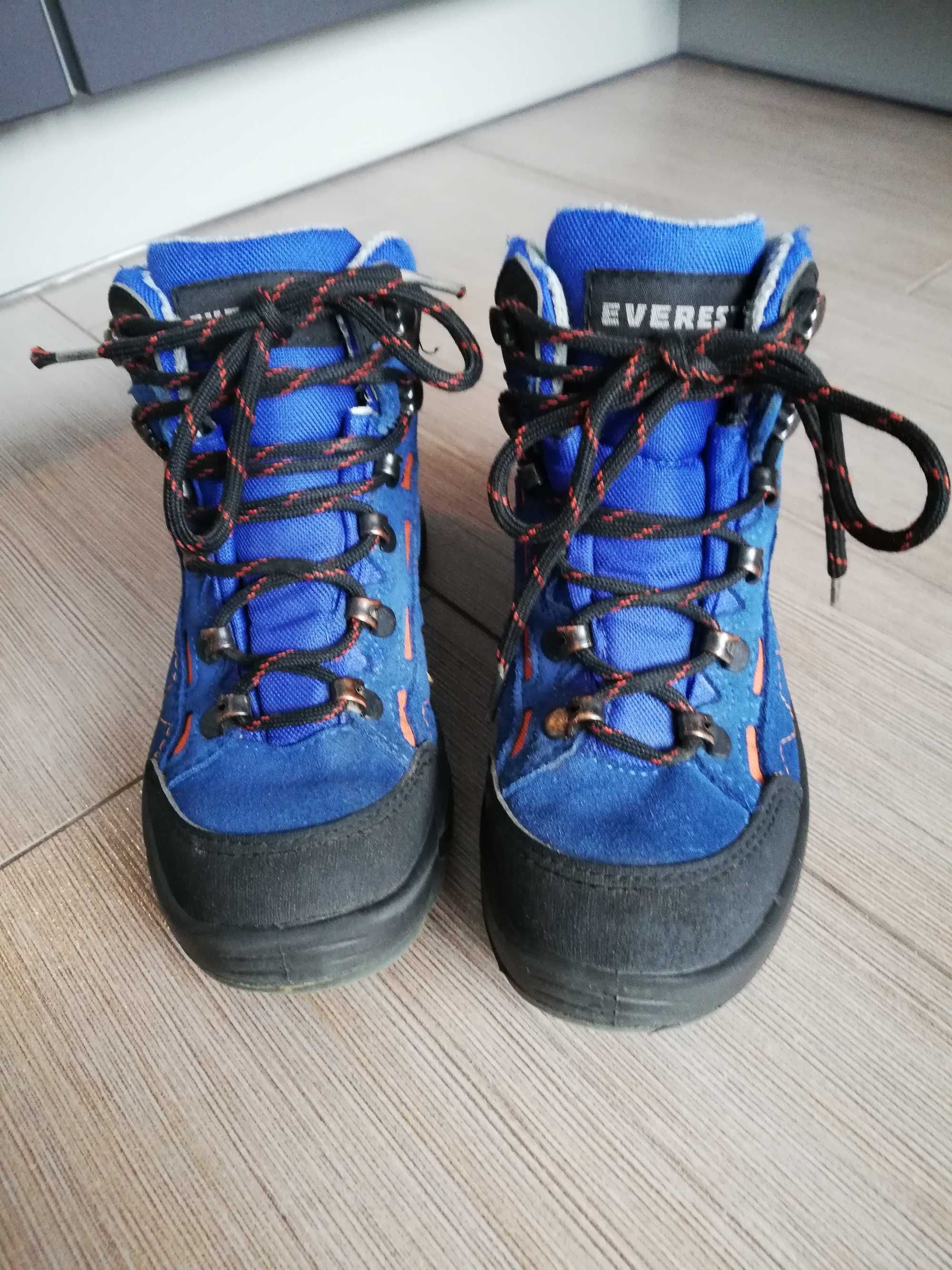 Trekkingi Everest rozm. 33 dla chłopca.