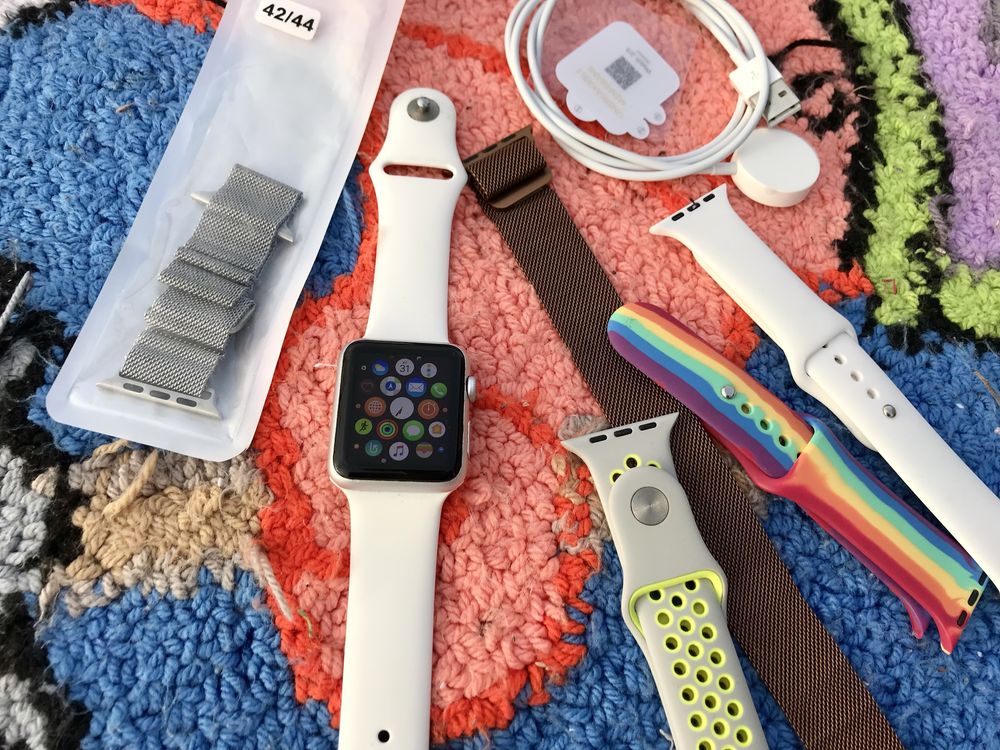 Apple Watch 42 mm Білі Оригінал