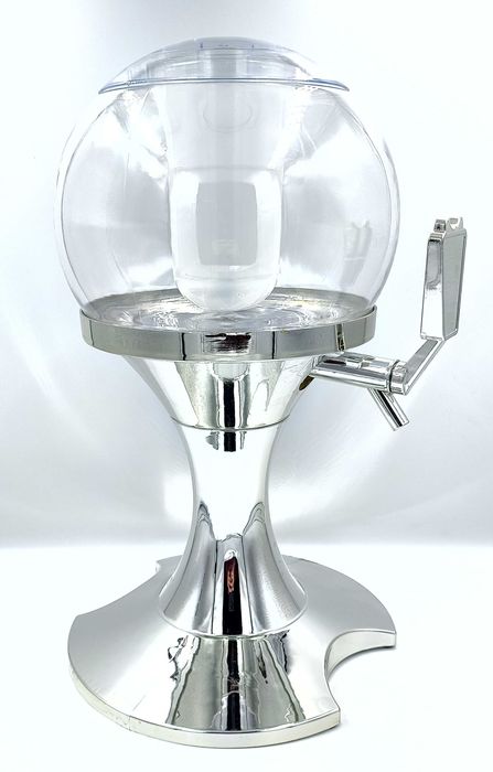 InnovaGoods Ball dozownik chłodzący napoje srebrny  24 x 24 x 42 cm