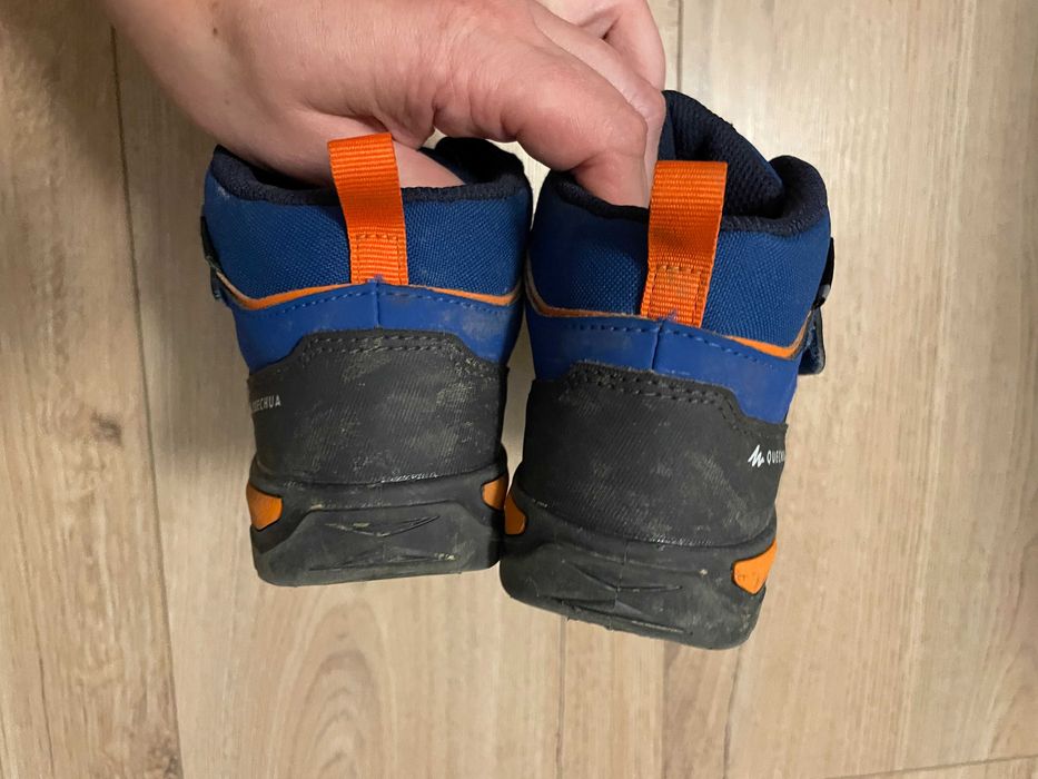 Buty wodoodporne dla dzieci Quechua MH120 trekkingowe jesień zima