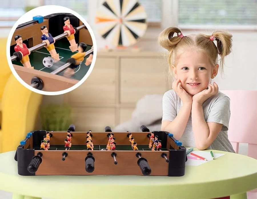 Piłkarzyki Stołowe Mini Gra dla Dzieci i Dorosłych 50x25cm HIT OKAZJA