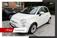 Fiat 500 AUTOMAT SALON PL Panorama CZUJNIKI Lounge alu Warszawa gwar.12m! #812