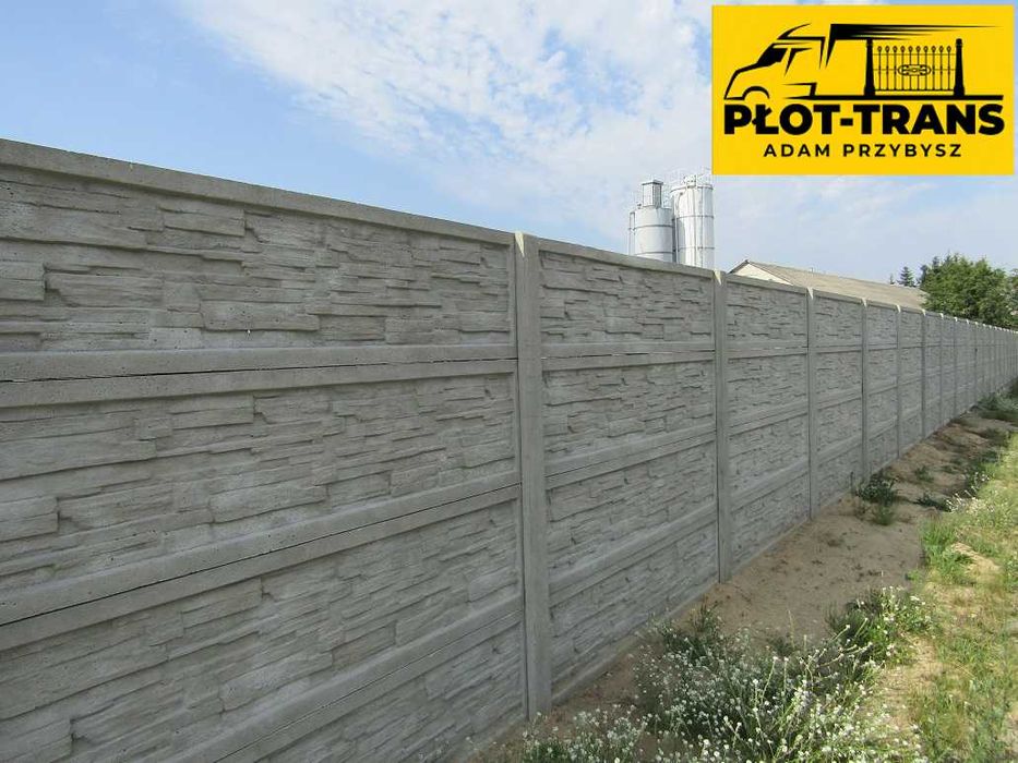 ogrodzenia płoty betonowe