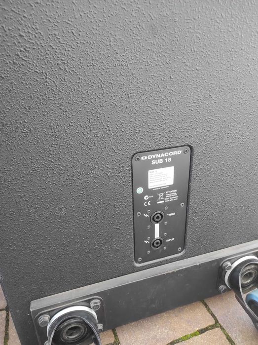 Kolumny Dynacord VL 152 i Dynacord Sub18