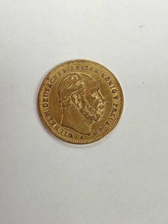 Moneta 20 Mark, Landy niemieckie, Wilhelm II, 1882r
