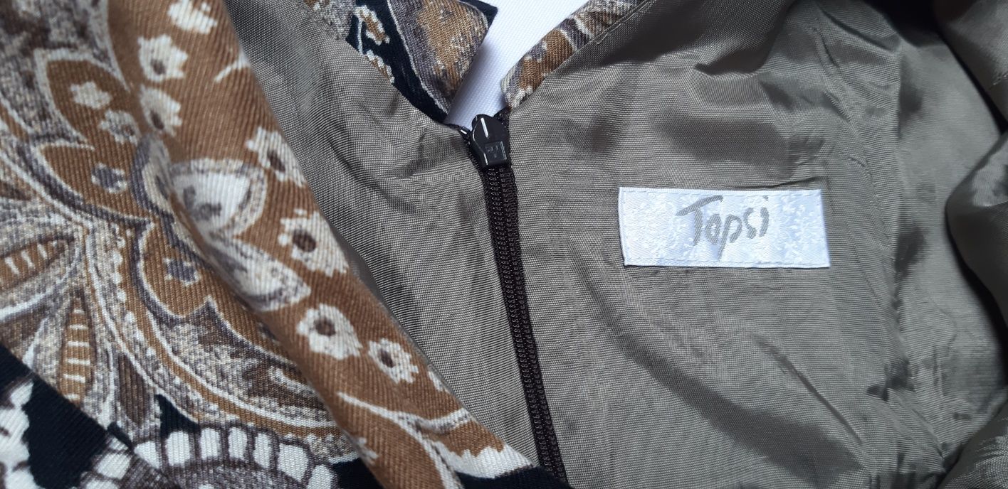 Sukienka wzór paisley Topsi