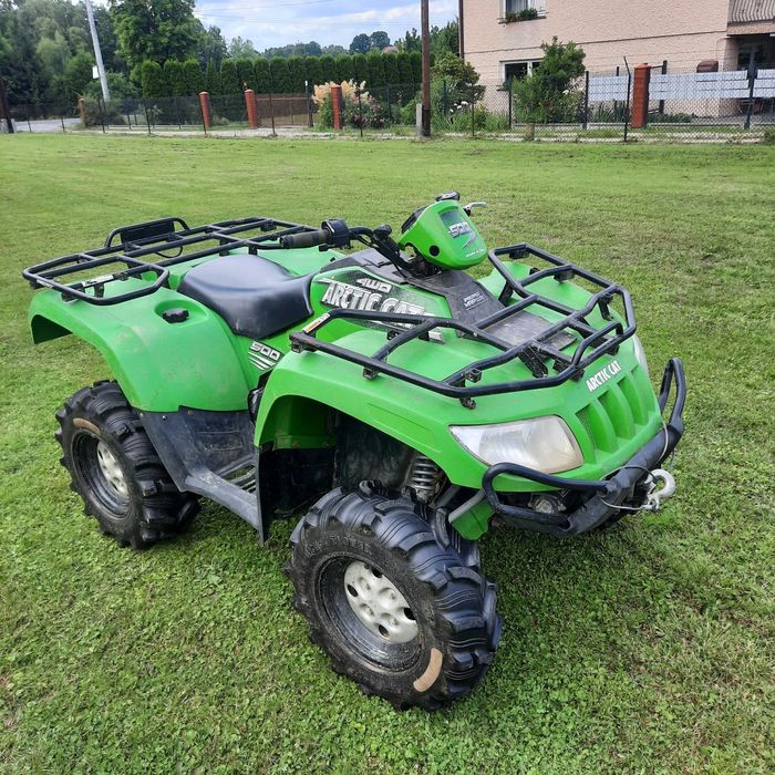 Arctic Cat 500 4x4 blokada mostów , wyciągarka ,