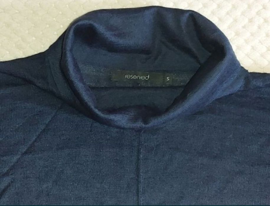 Granatowy golf "motyl" Reserved S/M