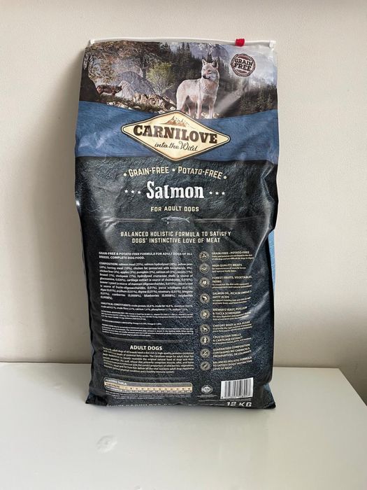 Carnilove Salmon for Adult 12 кг сухий корм для собак з лососем