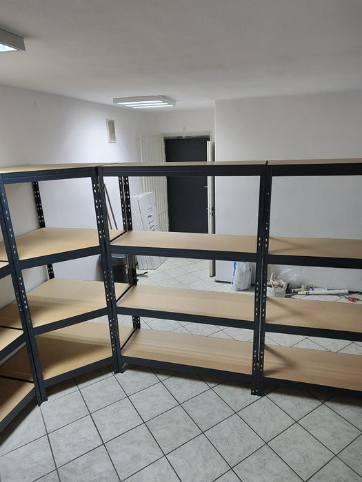 Regał Warsztatowy, Garażowy, Zatrzask "Nit-Klick" 180x120x45 cm 4P/360