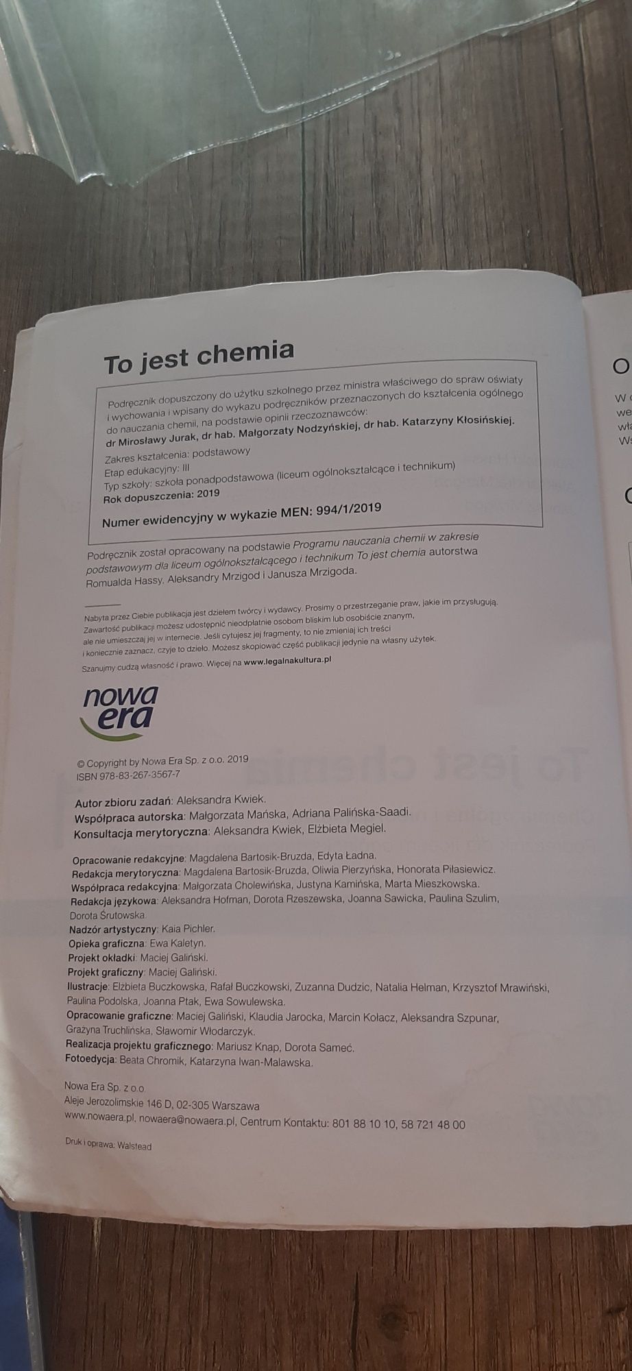 Podręcznik do chemii 1