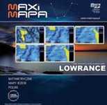 Mapa batymetryczna zbiorników POLSKA PÓŁNOCNA  LOWRANCE