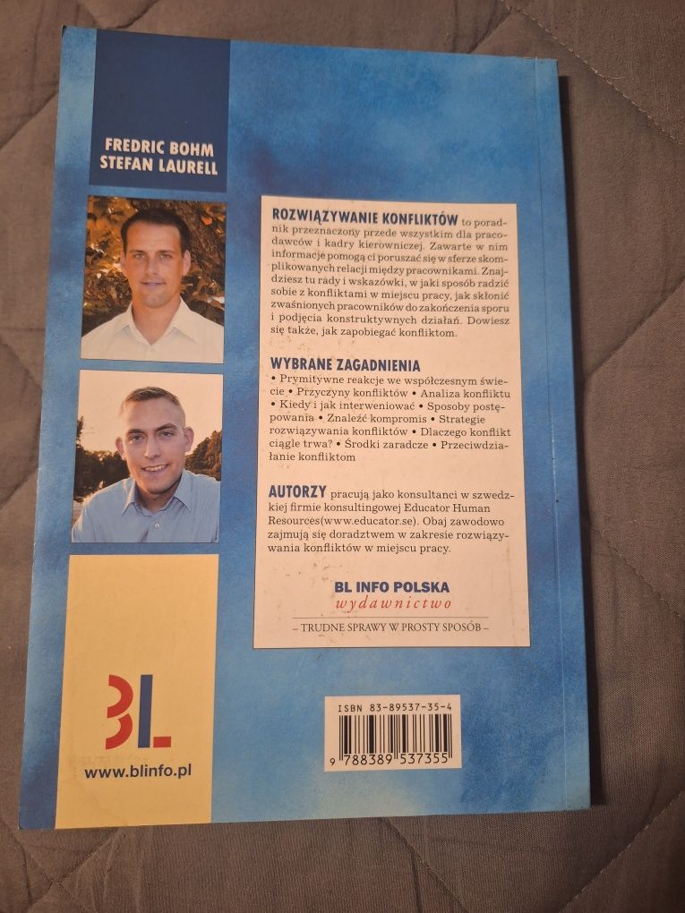 Rozwiązywanie konfliktów, Fredric Bohm, Stefan Laurell