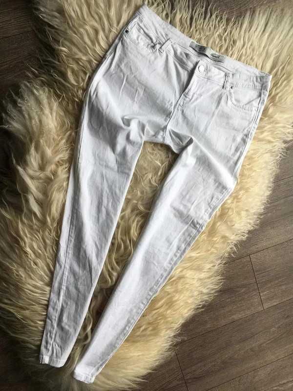 denim spodnie dżinsowe rozciągliwe rurki 40