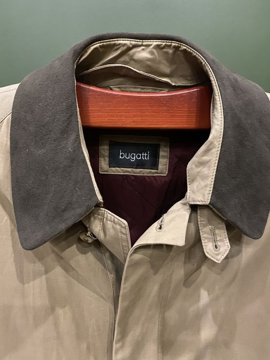 Тренч, плащ на підкладці bugatti, l-xl, 50-52