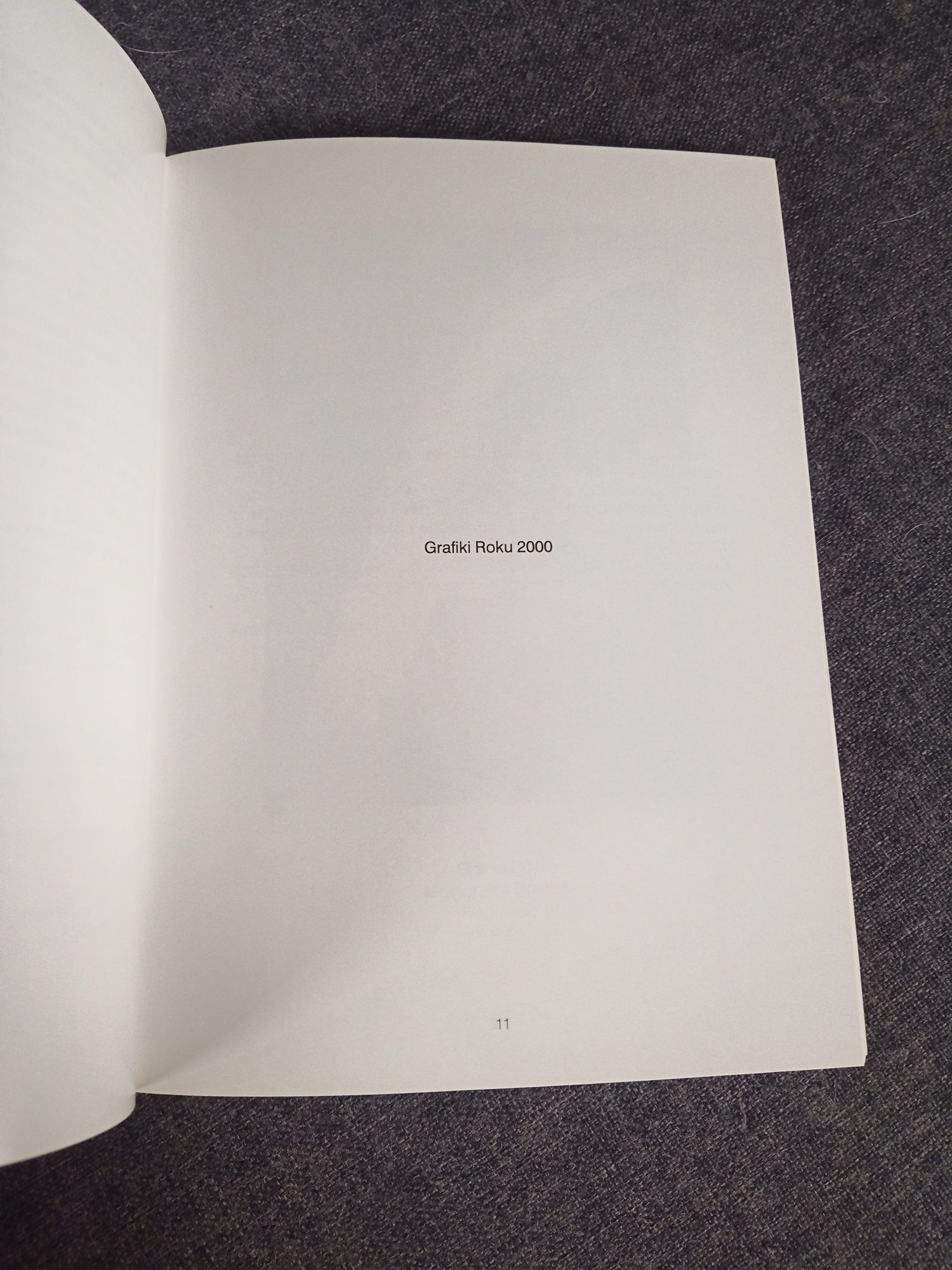 Grafika warszawska 2000 - katalog prac