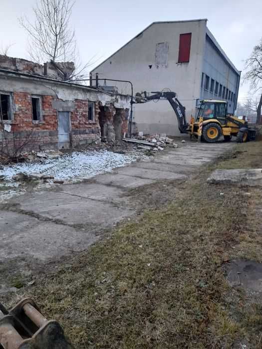 Prace Ziemne Usługi Koparką Usługi Ładowarką