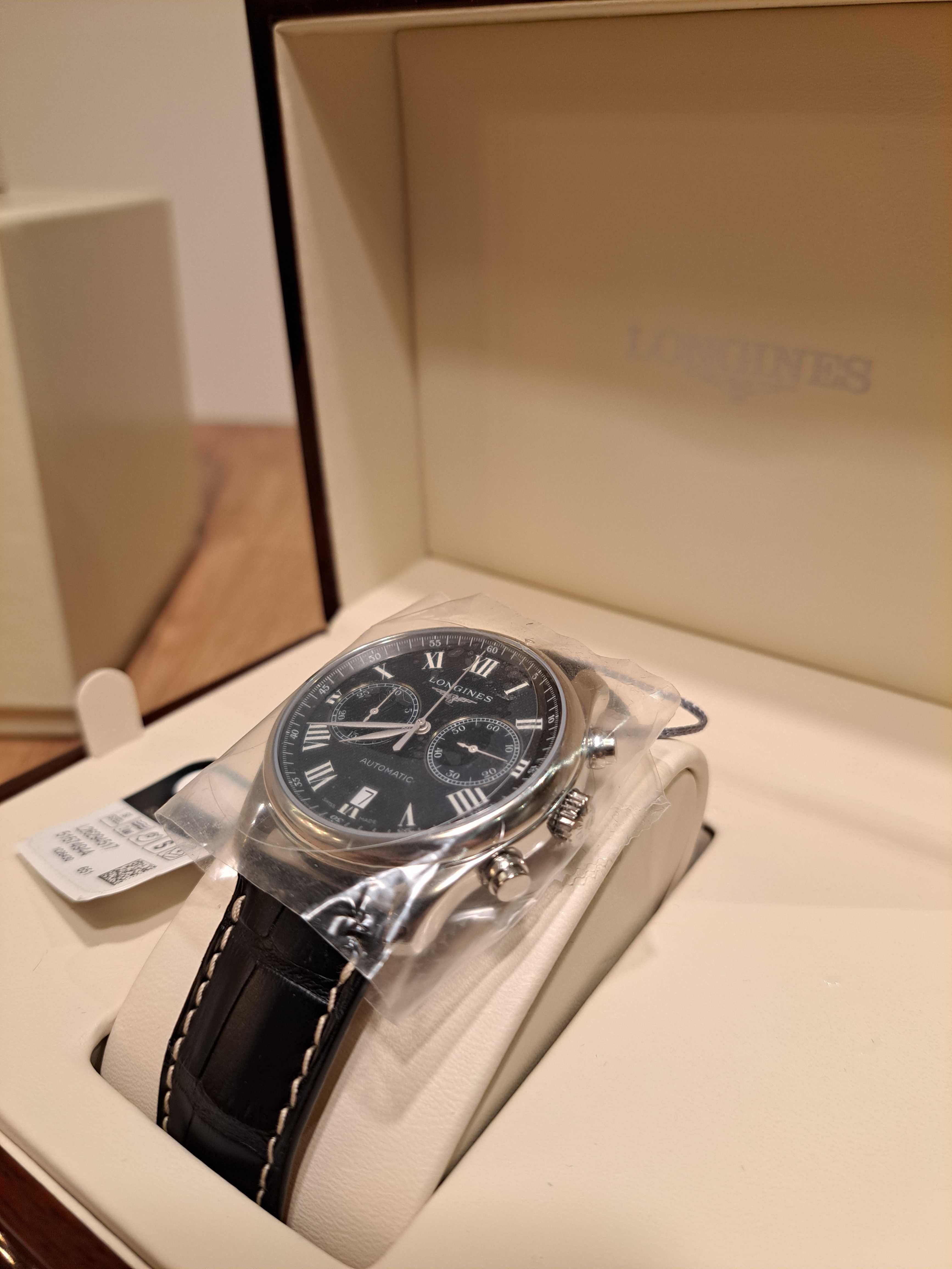 Longines Master Męski koperta 40mm automat NIEUŻYWANY