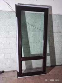 Двері балконні односторонній дуб монтана, 790*1770