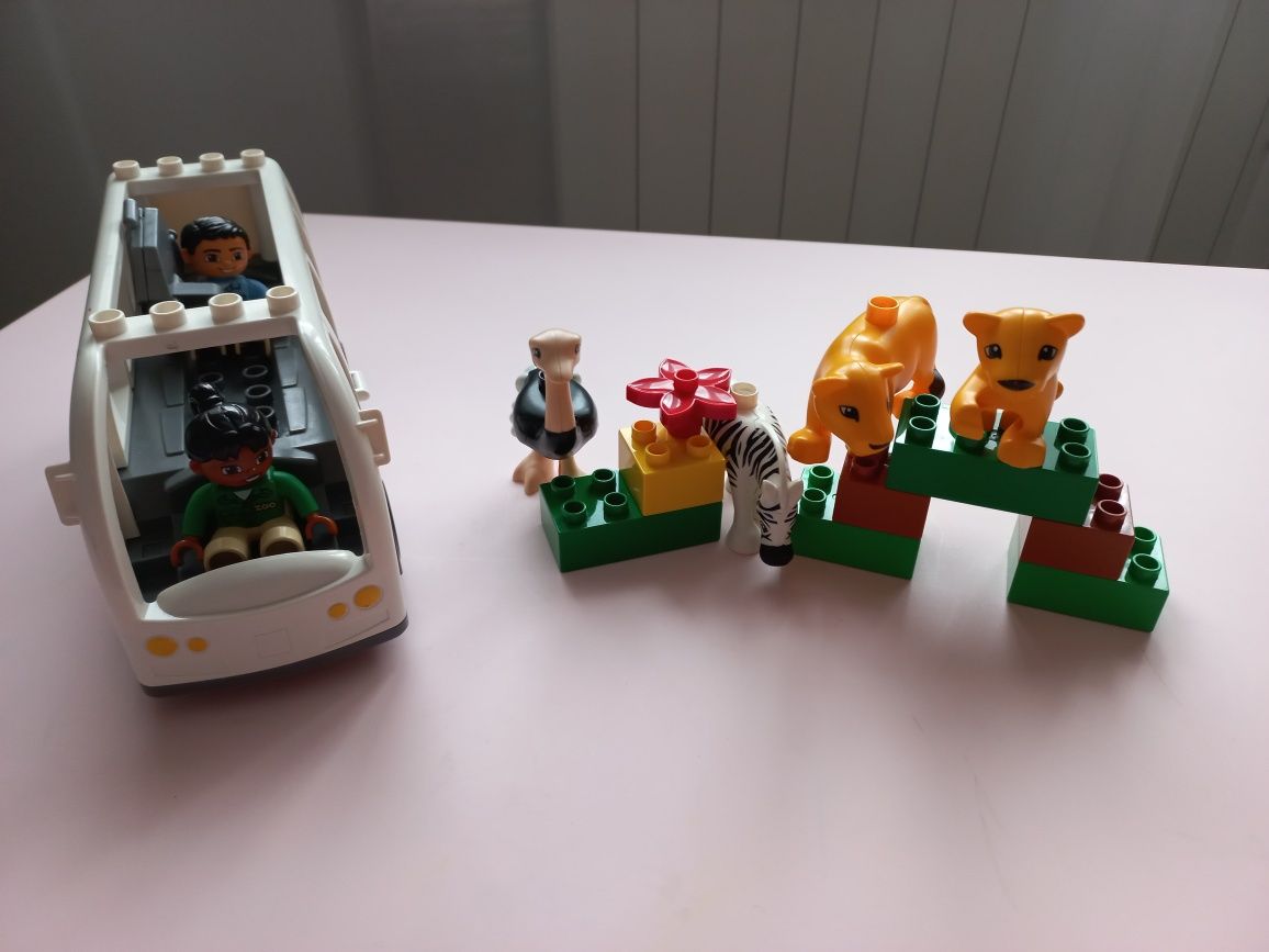 Klocki Lego duplo 10502 autobus w zoo safari