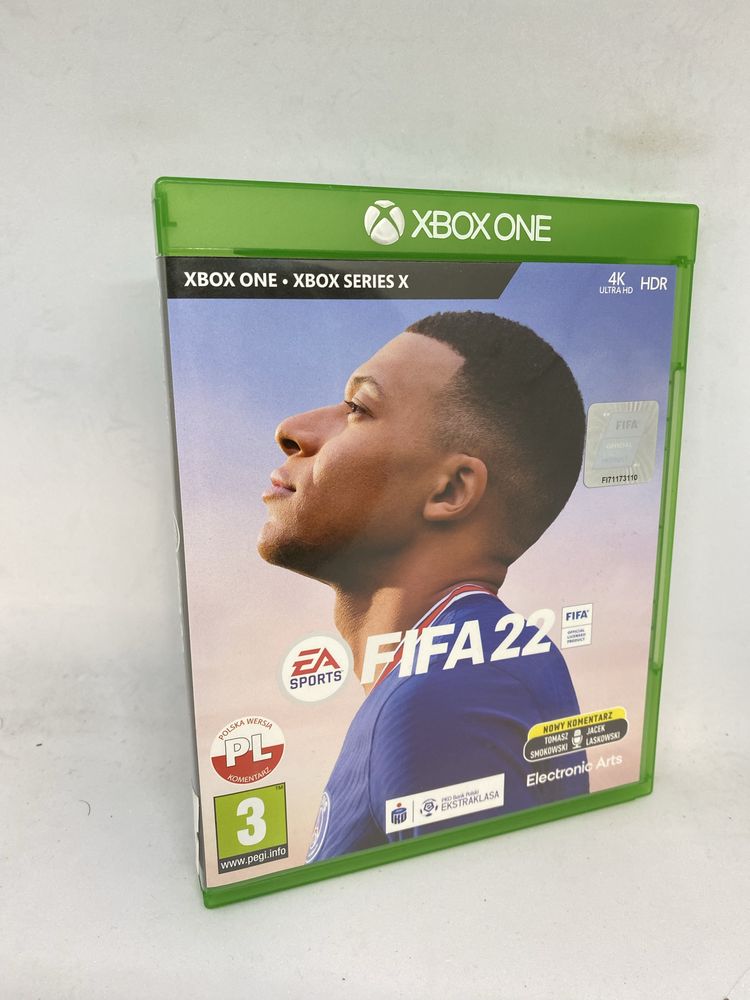 Gra Fifa 22 Xbox One Xone Series X pudełkowa PL