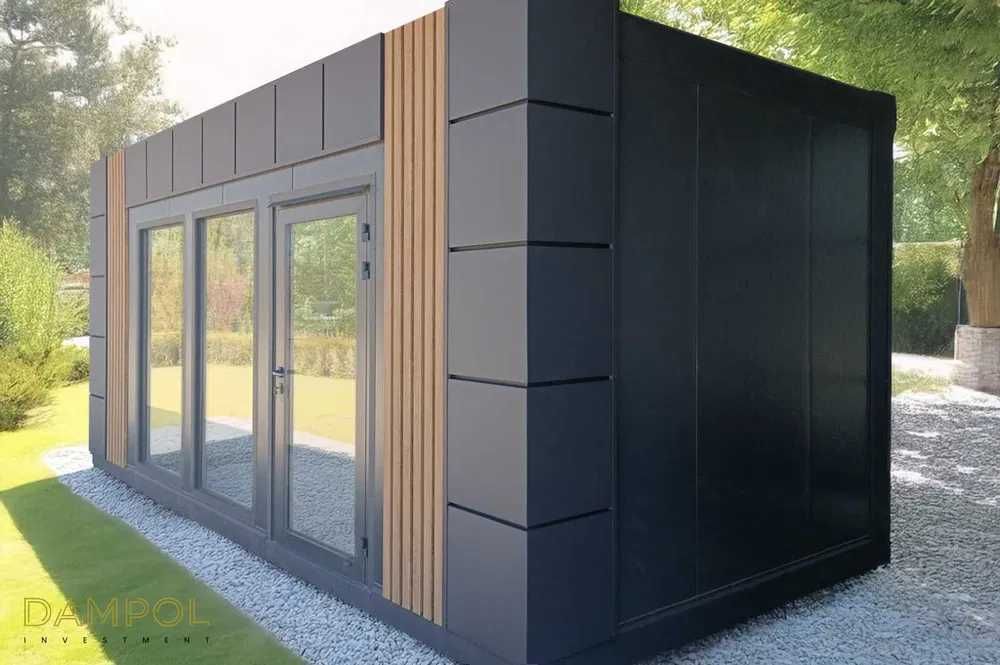 Pawilon/Kontener Handlowy Biurowy całoroczny 6x3