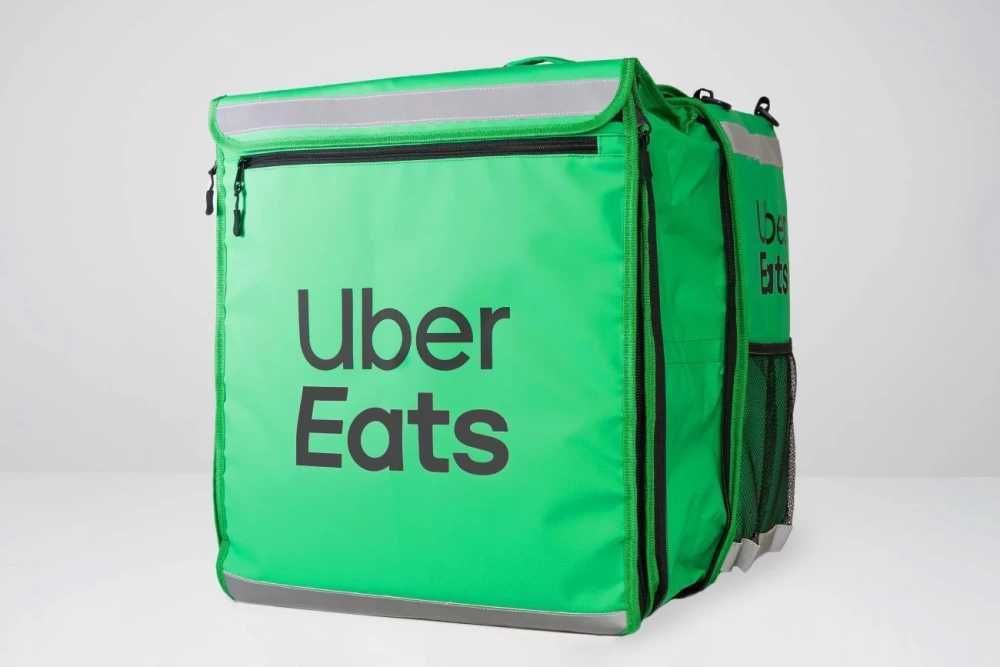 Mala Uber Eats como nova