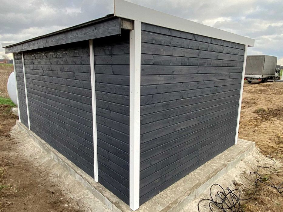 Nowoczesny domek narzędziowy 3m x 5m Altanka drewniana domek PRODUCENT