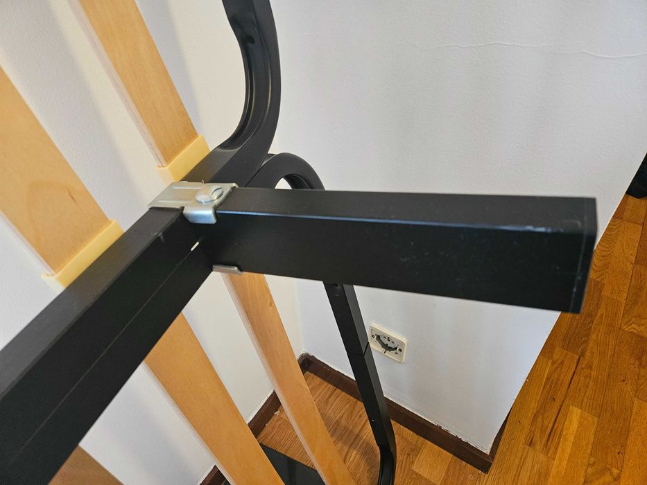 Estrado de cama com pés 160x200